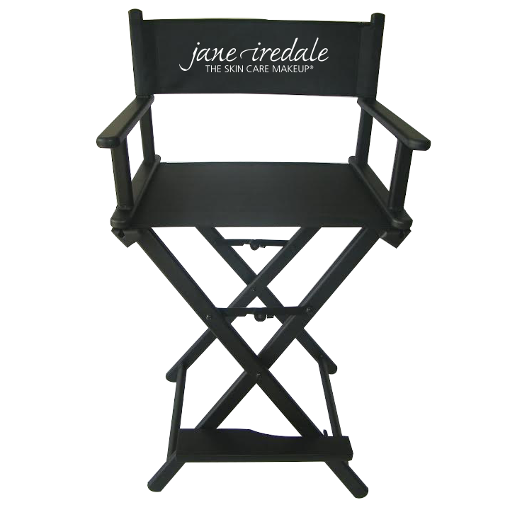 Black Steel Makeup Chair