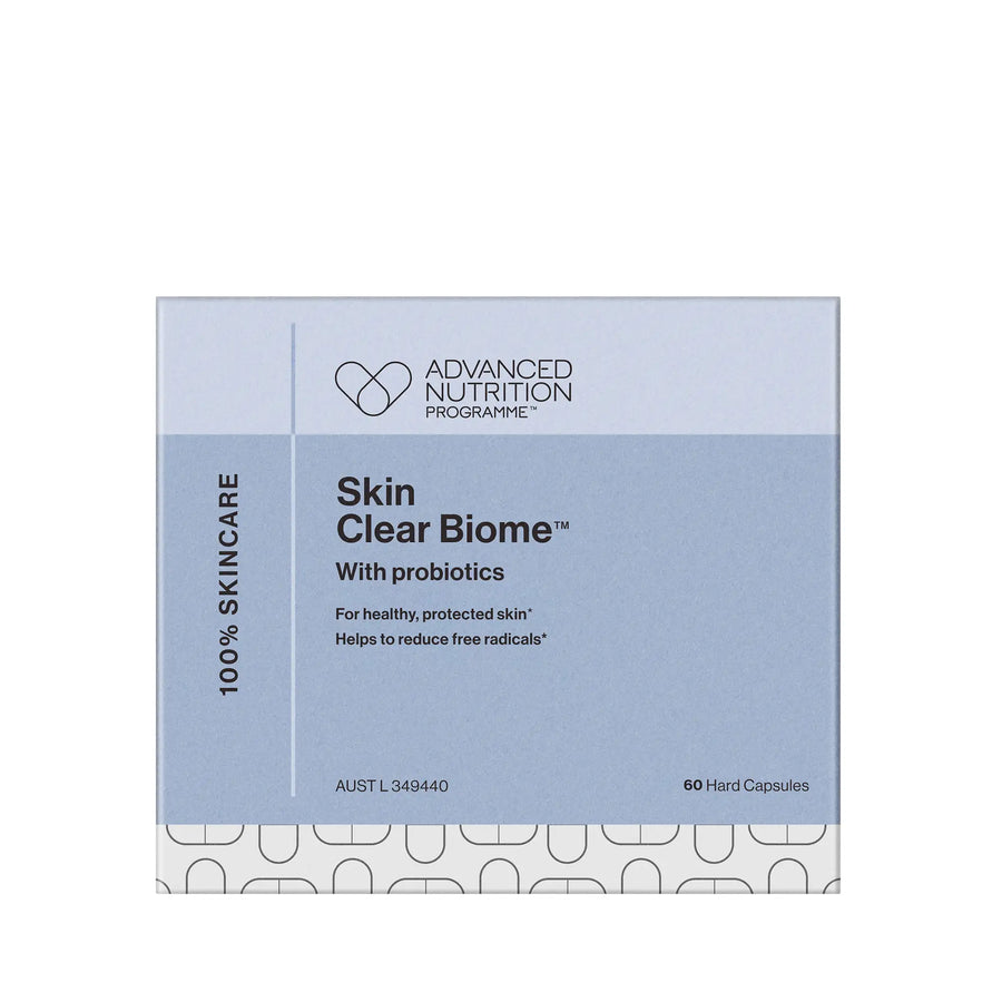 Advanced Nutrition Programme Skin Clear Biome product packaging